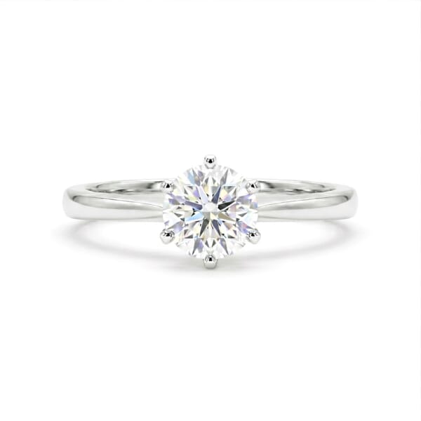 Diamantring forlovelsesring  0,50 ct i 14kt gull. Aida -18016050